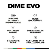 Skullcandy Dime Evo Kablosuz Bluetooth Kulaklık Kemik S2DTW-S951 - 2