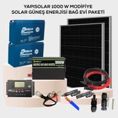 Yapısolar 1000 W Solar Güneş Enerjisi Bağ Evi M Paketi - 1