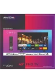 Awox B234300 Full HD 43" 109 Ekran Uydu Alıcılı Smart LED TV - 2