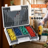 Revello 300 Parça Çantalı Matkap Ucu Ve Dübel Seti 07427 - 1