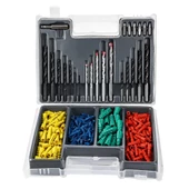 Revello 300 Parça Çantalı Matkap Ucu Ve Dübel Seti 07427 - 6