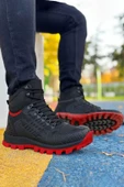 Big King Siyah Kırmızı Hydro Su Geçirmez Erkek Outdoor Trekking Bot - 1