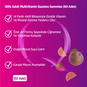 Adult Multivitamin Guarana Gummies Çiğnenebilir 60 Adet - 7