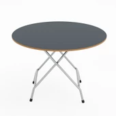 Eportatif Katlanır Masa ve 4 Adet Sandalye Seti Füme 1464 - 7