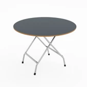 Eportatif Katlanır Masa ve 4 Adet Sandalye Seti Füme 1464 - 8