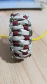 SELANOGLUDESİGN - Koyu ve sade renkli paracord bileklik - 4