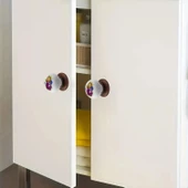 Eymen Polimer Düğme Kulp Çiçek Antik Bakır Mobilya Mutfak Çekmece Dolap Kulpu Kulbu Kulpları 10 ADET thumbnail 4