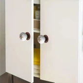 Eymen Polimer Düğme Kulp Tabla Antik Bakır Mobilya Mutfak Çekmece Dolap Kulpu Kulbu Kulpları 10 ADET thumbnail 4