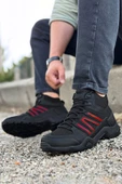 Big King Siyah Kırmızı Outdoor Trekking Erkek Spor Bot thumbnail 2