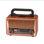NNS Ns-2071 Usb / Tf Kart / Fm Retro Taşınabilir Bluetooth Hoparlör - 2