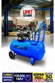 Süper Hızlı Dolum Yüksek Hızlı Motor YAĞSIZ  Bakır Sargı Turbo Motor 50LT  Hava Kompresörü 5LiTakım - 3