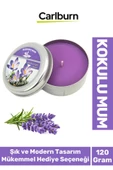 Özel Üretim Aromaterapi Arınma Huzur Meditasyon Yoga Esans Dekoratif Mum Oda Kokusu 120G Teneke Kutu - 1