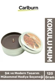 Özel Üretim Aromaterapi Arınma Huzur Meditasyon Yoga Esans Dekoratif Mum Oda Kokusu 120G Teneke Kutu - 1