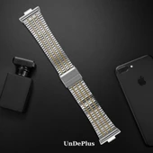 Huawei Watch Fit 4/Fit 4 Pro/Fit 3 Kordon Pul Dizayn Metal Kordon Balık Sırtı - 12