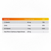 Vitamin C Sambucus Gummies 60 Çiğnenebilir Tablet - 2