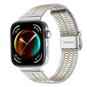 Huawei Watch Fit 4/Fit 4 Pro/Fit 3 Kordon Pul Dizayn Metal Kordon Balık Sırtı - 11