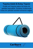 Taşıma Askılı Su Geçirmez Konforlu Kalın Rahat Çift Taraflı Çadır Uyku Yer Minderi 16mm Kamp Matı - 2