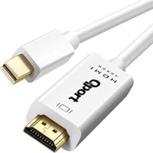 QPORT Q-DPM MİNİ DİSPLAYPORT TO HDMI 1.8MT KABLO - 1
