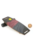 Denge Tahtası Balance Board Çift Fonksiyonlu Gym Board Rocket Board 73 x 31 CM - 3