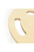 Denge Tahtası Tam Ahşap El Tutmalı 40 Cm Doğal Zımparalı/Verniksiz - 5