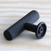 Düğme Kulp Mobilya Mutfak Dolabı Çekmece Dolap Kulpları Kapak Kulpu Kulbu Siyah Metal thumbnail 3