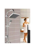 6 lı Duş Seti Duş Robotu Banyo Bataryası Lavabo Bataryası Havluluk Peçetelik Musluk - 2