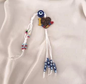 Nazar Boncuklu Kötü Göz Kovucu Dikiz Ayna Duvar Bahçe Ağaç Teras Balkon Süsleme - 2