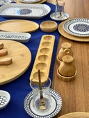 Kahvaltı Takımı 52 Parça 6 Kişilik Blue Yuvarlak - 5
