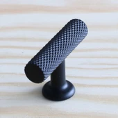 Düğme Kulp Mobilya Mutfak Dolabı Çekmece Dolap Kulpları Kapak Kulpu Kulbu Siyah Metal thumbnail 2