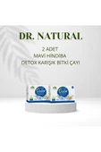 Mavi Hindiba Detox Karışık Bitki Tozu 30 Şase Mavihindiba Detoks Çayı (2 ADET) - 1