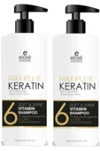 Keratin Özlü Saç Bakım Şampuanı 1000 Ml (2 Adet) - 1