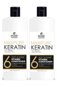 Keratin Saç Bakım Kremi 1000 Ml - 2 Adet - 1