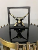 Tutsak Adam heykeli Soyut Düşünce Tuzağı Tasarım Heykel ( aşırı düşünen heykel mücadele figürü biblo ) - 10