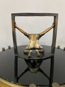 Tutsak Adam heykeli Soyut Düşünce Tuzağı Tasarım Heykel ( aşırı düşünen heykel mücadele figürü biblo ) - 3