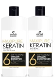 Keratin Özlü Saç Bakım Şampuanı 1000 ml Ve Saç Bakım Kremi 1000 1000 ml - 2
