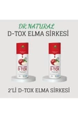 2 Adet Elma Özlü Prebiyotik Ödem Atmaya Ve Kilo Vermeye Yardımcı Detox Sirkesi 250 ml - 2