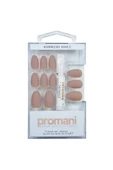 Promani Matte Takma Tırnak Kiti Bej - 1
