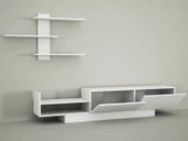 Dekorister Egemen Tv Ünitesi Beyaz thumbnail 5