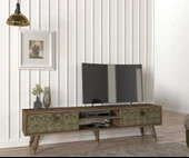 Dekorister Exclusive Valente Tv Sehpası Ceviz-Garden thumbnail 2