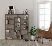 Dekorister Ample Kitaplık Ceviz thumbnail 1