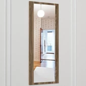 Dekorister Eres Boy Aynası Ceviz - 105*45 - 3