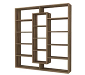 Dekorister Ample Kitaplık Ceviz thumbnail 5