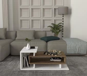 Dekorister Spring Orta Sehpa Beyaz-Ceviz - 2