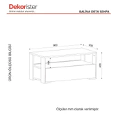 Dekorister Balina Orta Sehpa Beyaz thumbnail 7