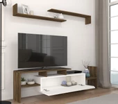 Dekorister Dream Tv Ünitesi Beyaz-Ceviz thumbnail 3