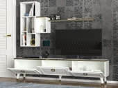 Dekorister Exclusive Kornelya Tv Ünitesi Beyaz thumbnail 3
