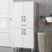 Dekorister Arizona 4 Kapaklı 1 Çekmece Çok Amaçlı Dolap - 1