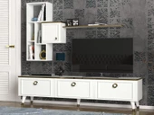 Dekorister Exclusive Kornelya Tv Ünitesi Beyaz thumbnail 2