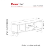 Dekorister Yaren Tv Sehpası Beyaz thumbnail 4