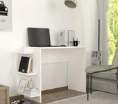Dekorister Marlinda Çalışma Masası Beyaz - 1